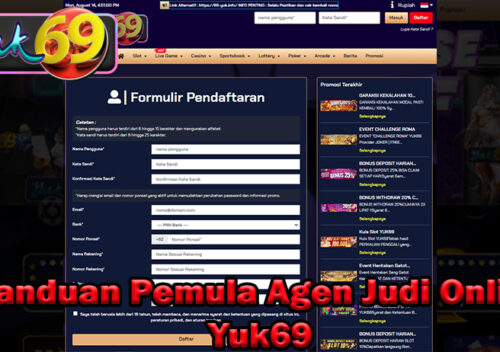 Panduan Pemula Agen Judi Online Yuk69